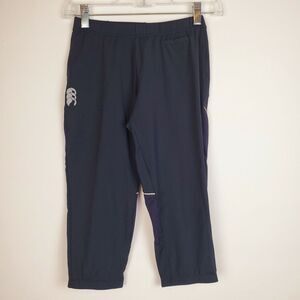 Canterbury IonX Capri Leggings Women's Medium Black Running Workout‎ GUC